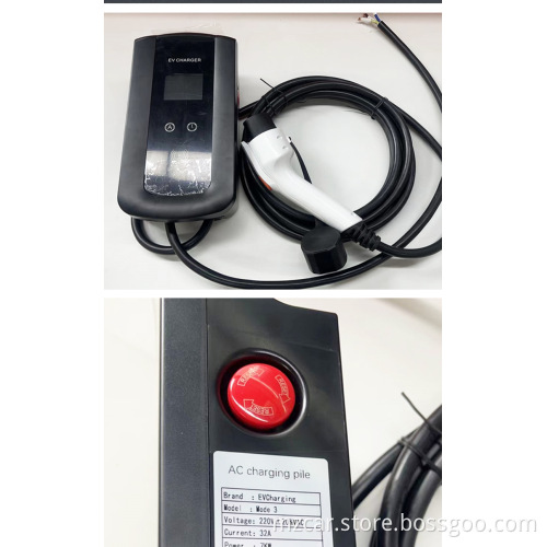 EV auto oplaadpaal muur gemonteerd laadstation European Standard National Standard Commercial AC laadstapel OCPP GBT